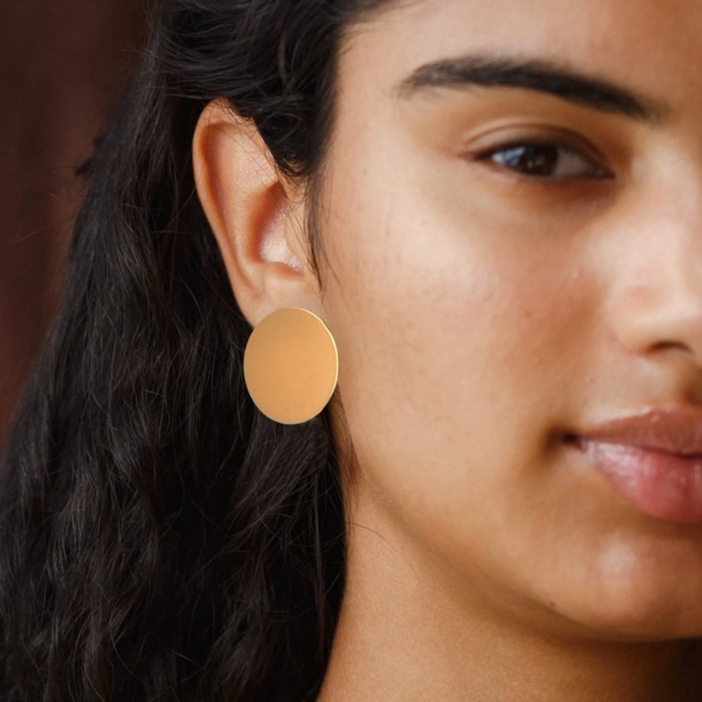Zara Radiant Circle Earrings